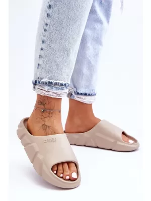 Damenhausschuhe BIG STAR LL274593 BEIGE Big Star Shoes