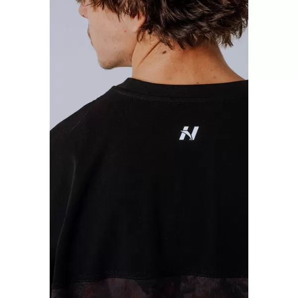  Übergroßes T-Shirt POWER 898 DARK BROWN CAMO Nebbia 