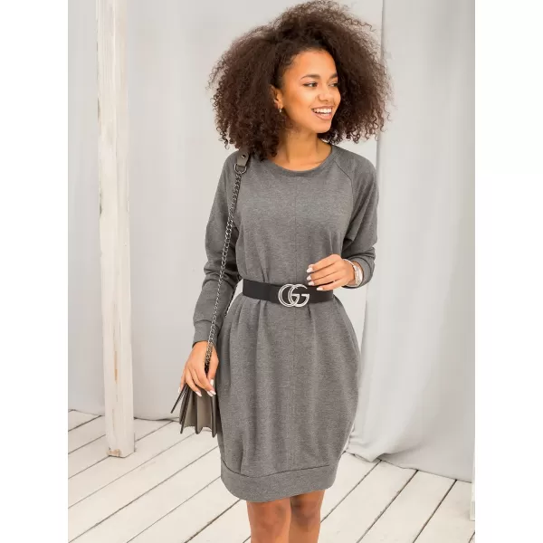  Kleid BASIC FEEL GOOD RV-TU-5184.93P DUNKELGRAU 