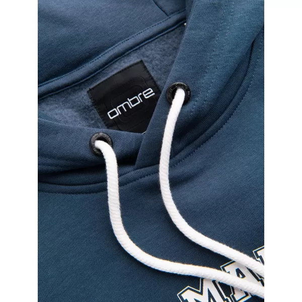  Herren-Sweatshirt OMBRE B1714 MARINEBLAU 