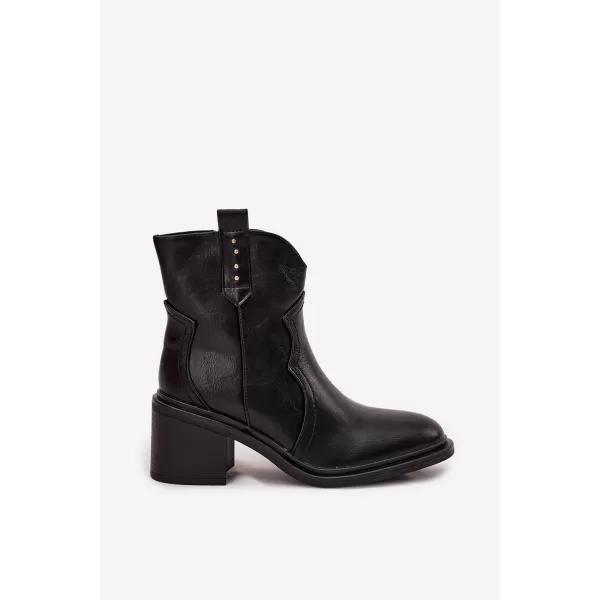  Damenschuhe mit Absatz BOTO IVERLY 40565 SCHWARZ 