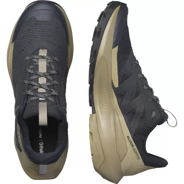  Herrenschuhe SALOMON ELIXIR ACTIV L47455300 CARBON/SCHIEFERGRÜN/GLETSCHERGRAU 