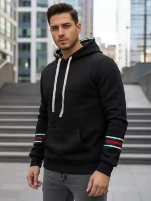 Herren-Sweatshirt DSTREET BX5940 SCHWARZ