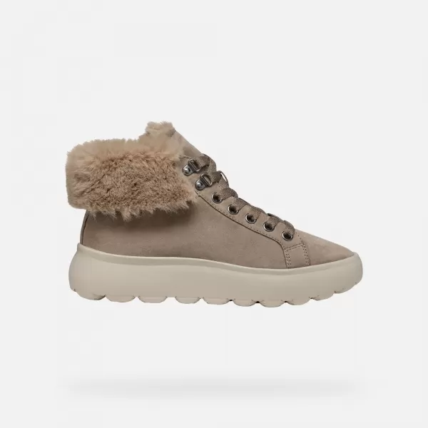  Damen-Sneaker GEOX SPHERICA EC4.1 G004449 BEIGE 