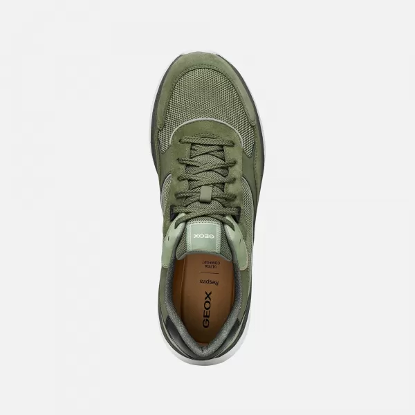  Herren-Sneaker GEOX SPHERICA ACTIF X1 G014566 KHAKI 