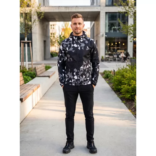 Premium-Softshelljacke für Herren ALTISPORT VOJ/ALM108JACK01 SCHWARZ 