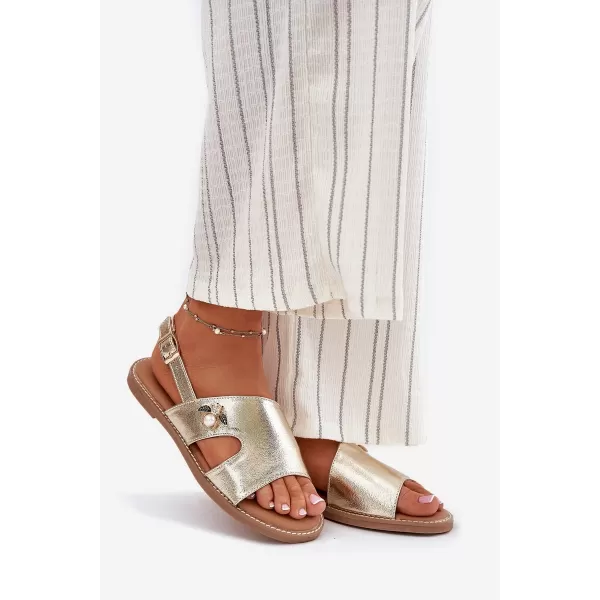  Damensandalen VINCEZA 17378 GOLD 