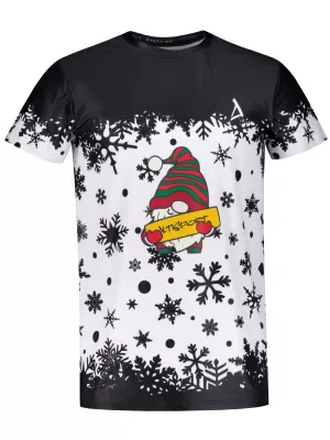 Herren-Weihnachtsshirt Premium ALTISPORT VOJ/ALMVN2TR06 ELF