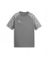 Kinder-T-Shirt PUMA TEAMLIGA26 JERSEY JR 659723_13 FLAT MEDIUM GRAY/ FLACHES MITTELGRAU/PUMAWEIß