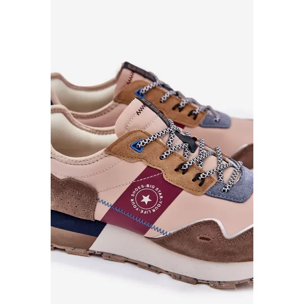  Herren-Sneaker BIG STAR RR174475 BEIGE Big Star Shoes 