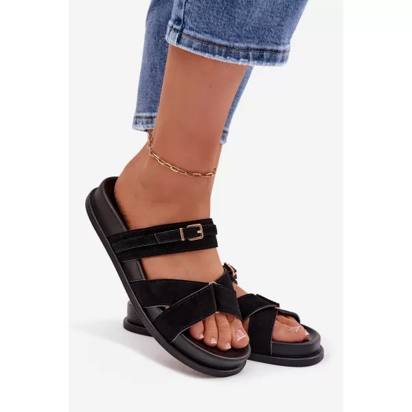  Damenhausschuhe BOTO SELORINA 41592 SCHWARZ 
