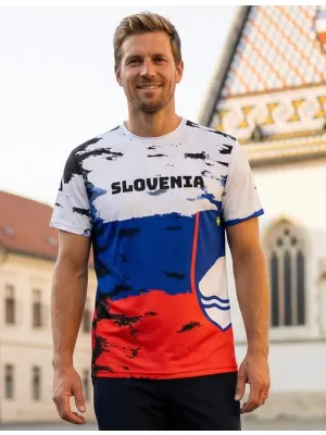 Premium-T-Shirt für Herren ALTISPORT VOJ/ALM036SI/TR01 SLOWENIEN