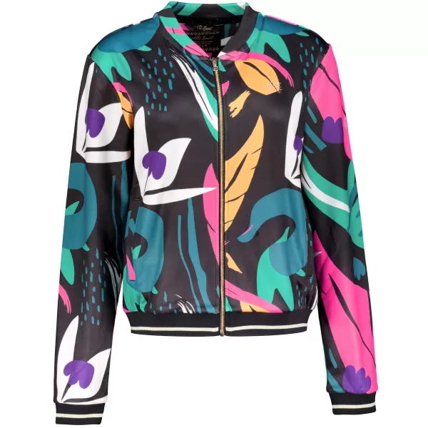  Damenjacke ALTISPORT HADARIT SCHWARZES MUSTER 