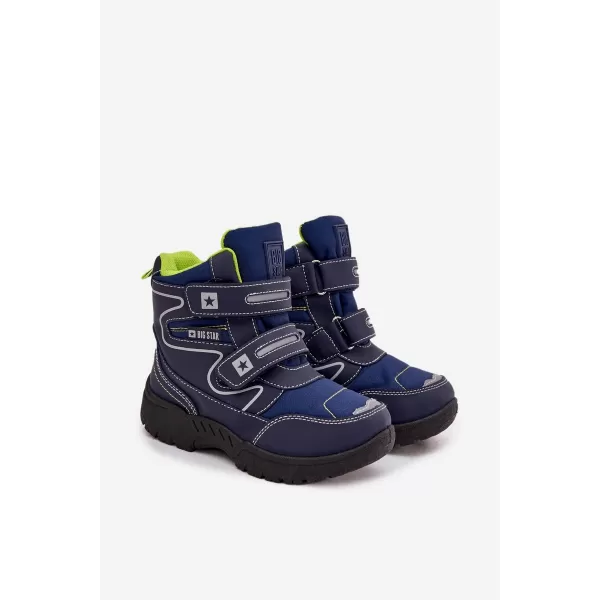  Kinder-Schneestiefel BIG STAR OO374048 BLAU Big Star Shoes 