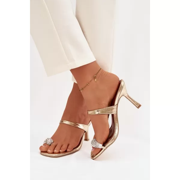  Damenpumps mit Absatz BOTO LORISSA 41453 GOLD 