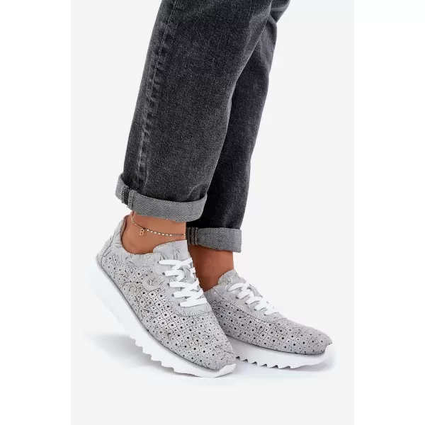  Damenschuhe D&A LR51-635 SILBER 
