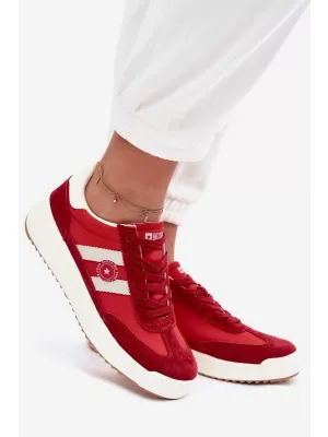 Damen-Sneaker BIG STAR TT274158 ROT Big Star Shoes