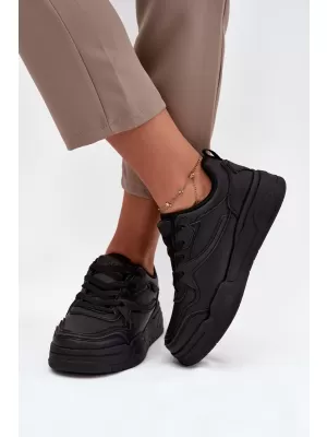 Damen-Sneaker BIG STAR SS274589 SCHWARZ Big Star Shoes
