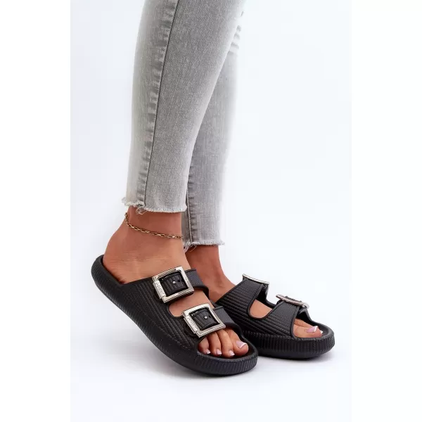  Damenhausschuhe ZAXY LL285088 SCHWARZ 