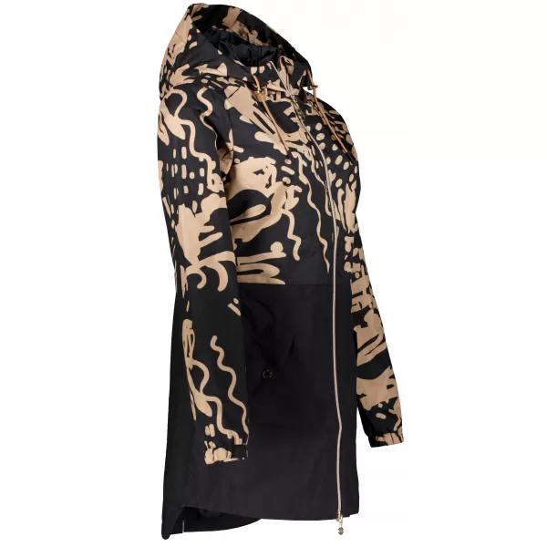  Damenjacke KIXMI ZIANA SCHWARZ/BEIGE 
