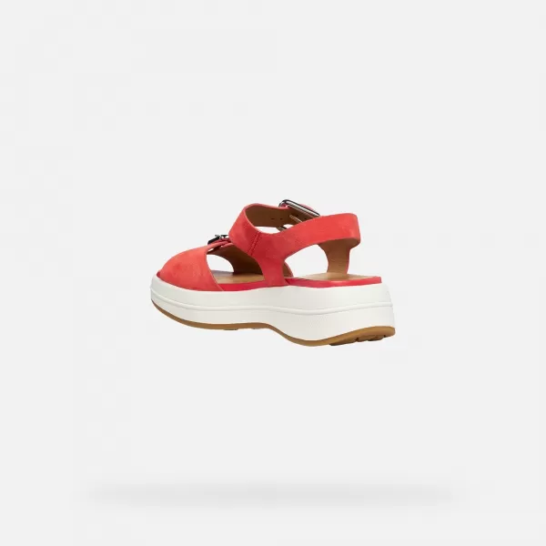  Damensandalen GEOX SPHERICA ECUB-3 S G012855 ROT 