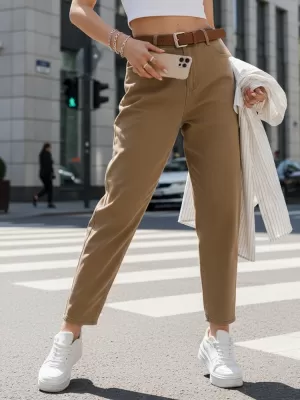 Damenhosen DSTREET UY2878 BEIGE