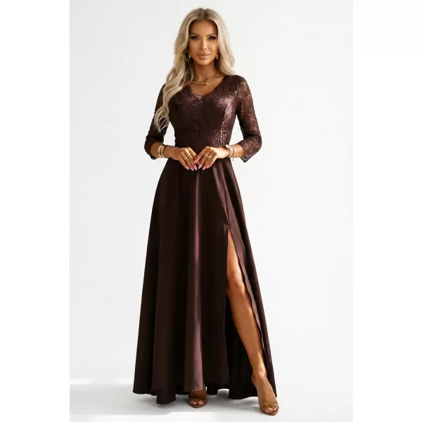  Kleid NUMOCO 309-14 SCHOKOLADE 