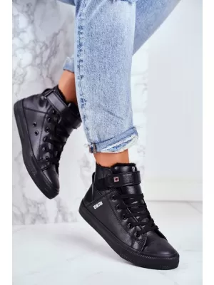 Damen-Sneaker BIG STAR V274542FW SCHWARZ Big Star Shoes