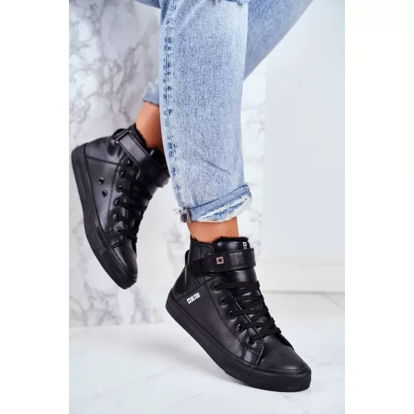  Damen-Sneaker BIG STAR V274542FW SCHWARZ Big Star Shoes 