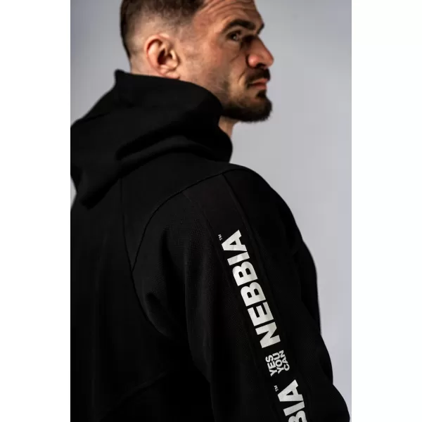  Kapuzenpullover HERO 300 BLACK Nebbia 