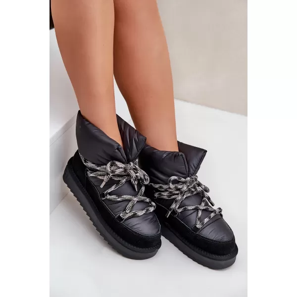  Schneemänner für Frauen D.FRANKLIN DFSH375003 SCHWARZ 