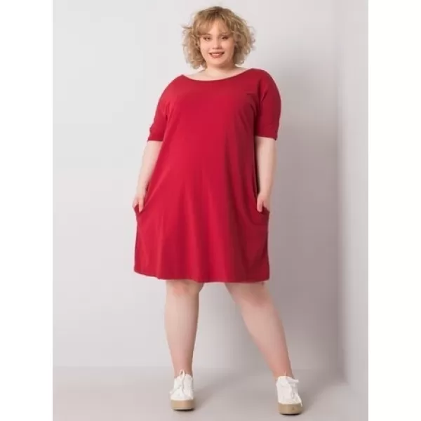  Kleid BASIC FEEL GOOD RV-SK-6639.02X BURGUND 