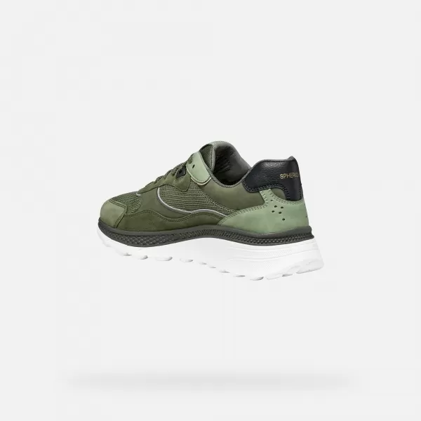  Herren-Sneaker GEOX SPHERICA ACTIF X1 G014566 KHAKI 