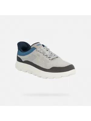 Herren-Sneaker GEOX SPHERICA PLUS FAST IN G014664 GRAU