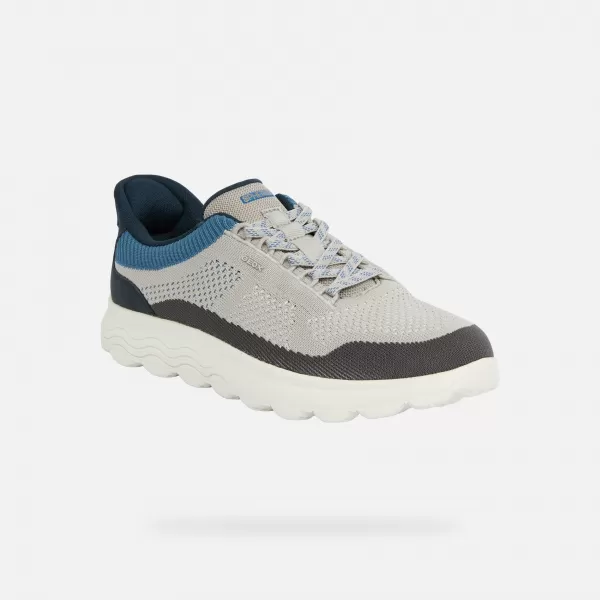  Herren-Sneaker GEOX SPHERICA PLUS FAST IN G014664 GRAU 