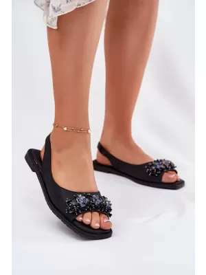Damensandalen S.BARSKI KV51-079 SCHWARZ
