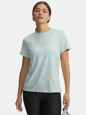 Damen-T-Shirt UNDER ARMOUR TECH PIXELATE SSC 6012302-703 GRÜN