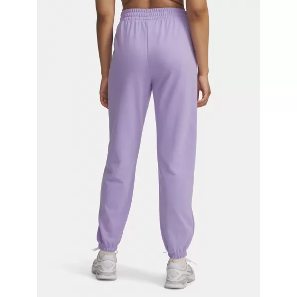 Damen-Jogginghose UNDER ARMOUR UA RIVAL TERRY JOGGERS 1382735-538 LILA 