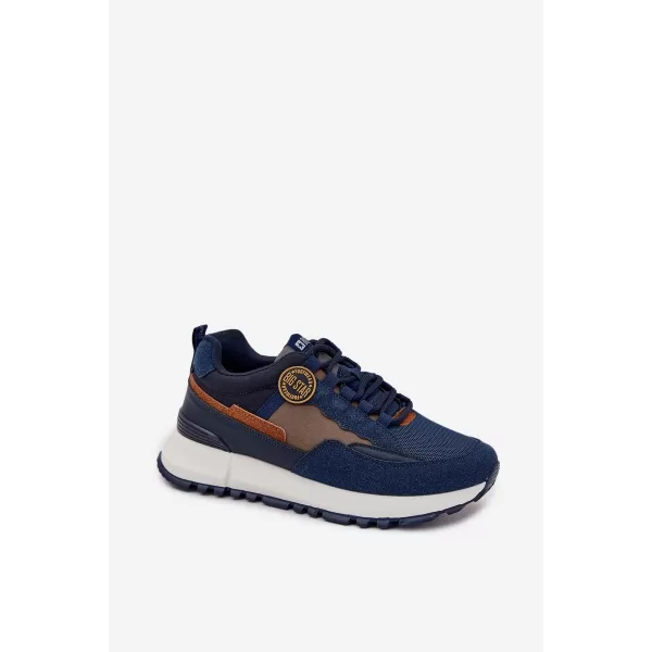  Herren-Sneaker BIG STAR RR174279 BLAU Big Star Shoes 