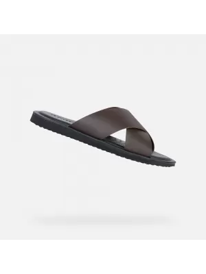Herrenhausschuhe GEOX ERICE G002619 SCHWARZ