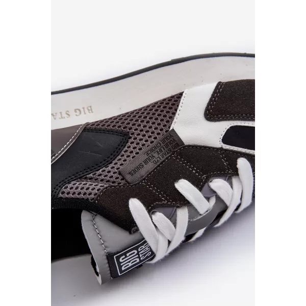  Herren-Sneaker BIG STAR NN174347 SCHWARZ Big Star Shoes 