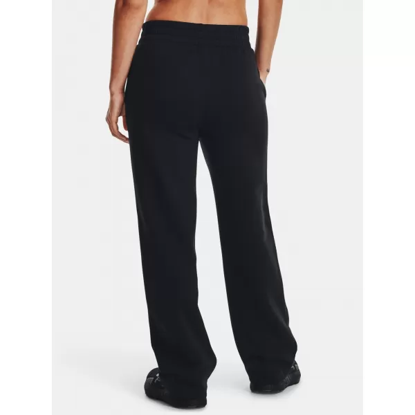  Sporthose für Damen UNDER ARMOUR RIVAL FLC STRAIGHT PANT 1381847-001 SCHWARZ 
