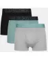 Herren-Boxershorts UNDER ARMOUR M UA PERF COTTON 3IN - 3PK JASPISBLAU