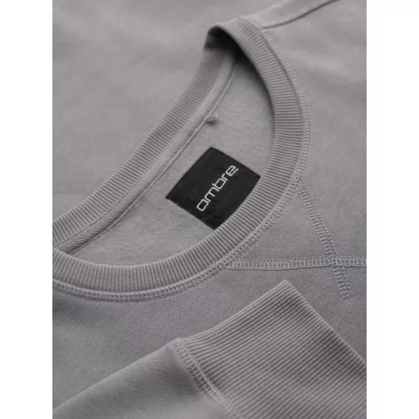  Herren-Sweatshirt OMBRE OM-SSNZ-0243 GRAU 