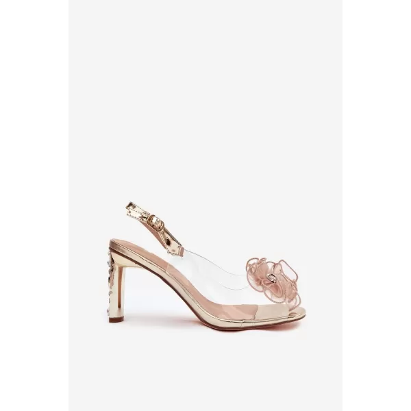  Damensandalen D&A MR52-236 GOLD 