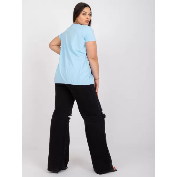  Damen-T-Shirt BASIC FEEL GOOD RV-TS-6320.85P HELLBLAU 