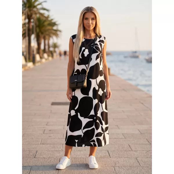  Kleid ALTISPORT HELAINE WEIß/SCHWARZ 