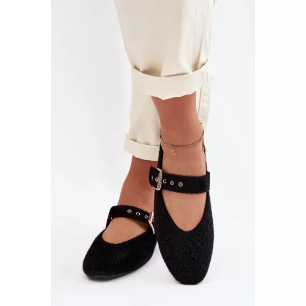  Ballerinas für Damen BOTO PAMIRA 42070 SCHWARZ 
