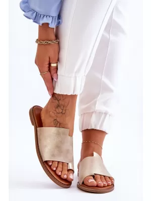 Damen-Flip-Flops EVENTO AMITE HELLES GOLD