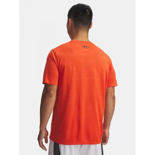  Herren-T-Shirt UNDER ARMOUR UA TECH VENT JACQUARD SS 1377052-844 ORANGE 